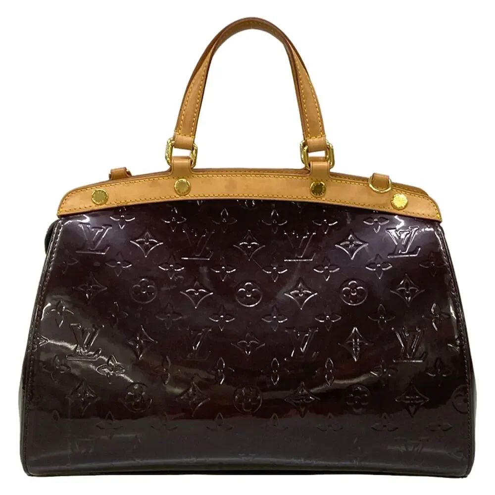Louis Vuitton Brea MM Monogram Vernis Handbag M91619